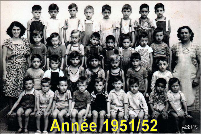 année 1951 - 1952